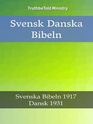 cover image of Svensk Danska Bibeln